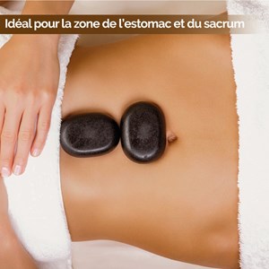 Lot de 4 pierres chaudes