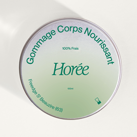 Gommage corps nourrissant