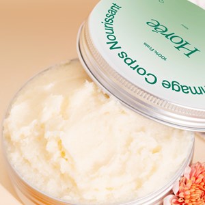 Gommage corps nourrissant