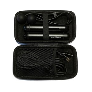 Étui kit connecté noir 2 cordes à sauter