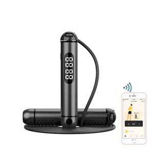 Étui kit connecté noir 2 cordes à sauter