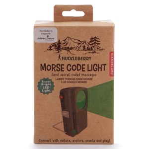 Huckleberry lampe morse