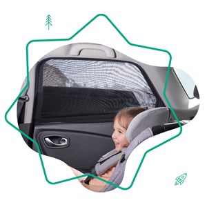 Lot de 2 chaussettes pare-soleil voiture