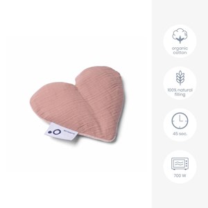 Doudou bouillotte anti-coliques pink Rose