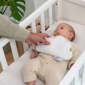 Doudou bouillotte anti-coliques white Blanc