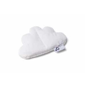 Doudou bouillotte anti-coliques white Blanc