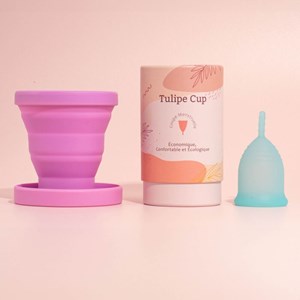 Cup menstruelle avec stérilisateur - l