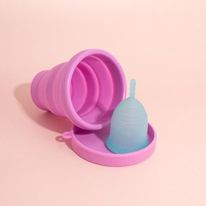 Cup menstruelle avec stérilisateur - s