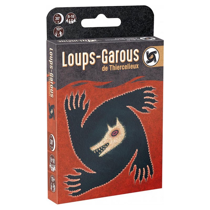 Éditions Asmodee - Loups garous classique version eco