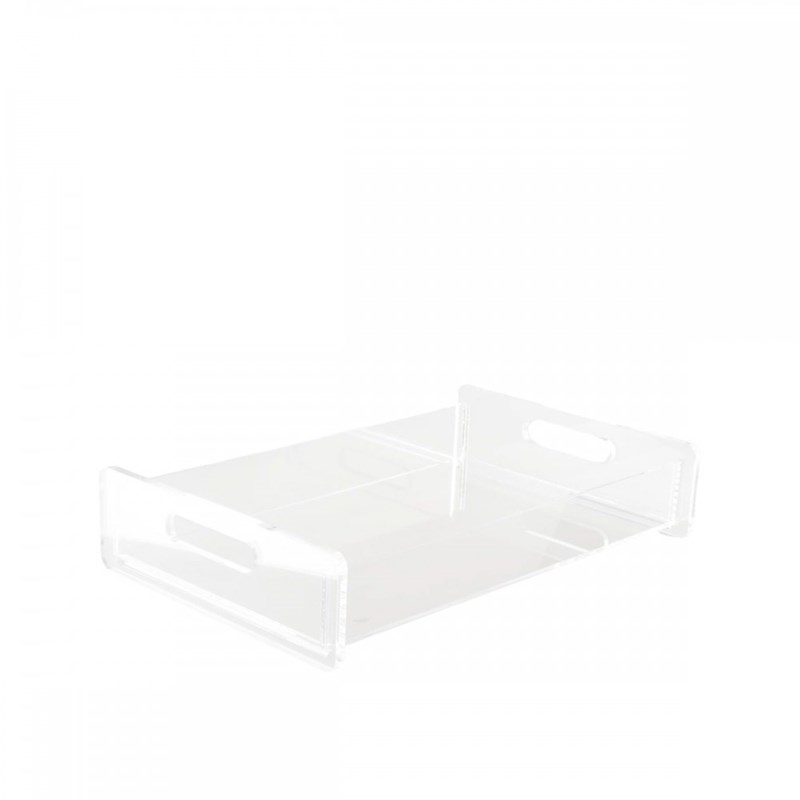 Plateau rectangulaire en acrylique