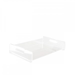 Plateau rectangulaire en acrylique