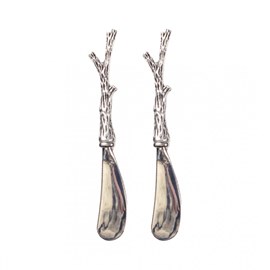Tartineur arbre argent - lot de 2