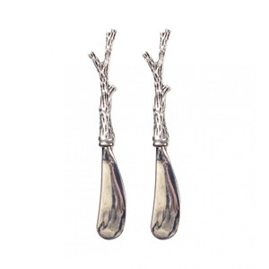 Tartineur arbre argent - lot de 2