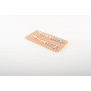 Tartineur arbre argent - lot de 2