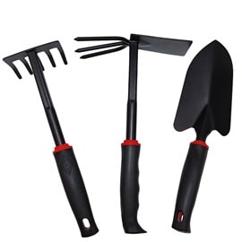 Lot de 3 outils de jardinage à main