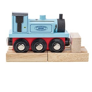 Train de locomotives blue terrier