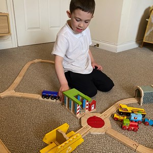 Accessoire de train de recyclage