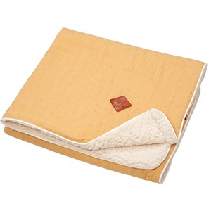 Couverture gaze de coton et sherpa