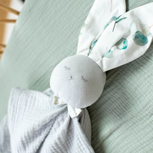 Doudou plat lapin