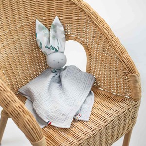 Doudou plat lapin
