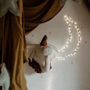 Trophée mural éléphant lin chambre