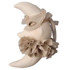 Trophée mural lune venise lin bébé