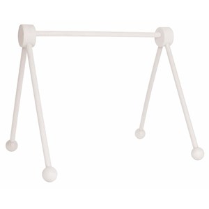 Portique d'éveil en bois blanc 61 x 54