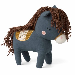 Peluche dans un coffret cadeau, cheval