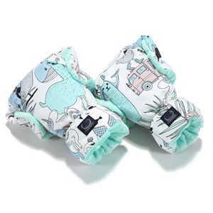 Moufles poussette protège-mains fantasy