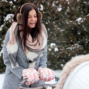 Moufles poussette protège-mains fantasy