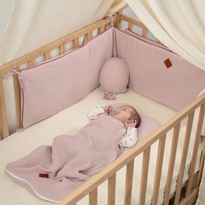 Tour de lit universel gaze coton jeanne