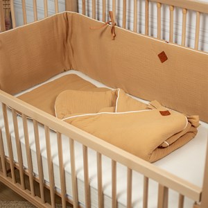 Tour de lit universel gaze coton jeanne