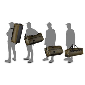 Sac à dos étanche à l'air - 90 l - kaki