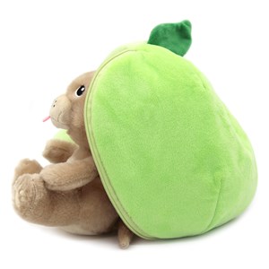 Peluche flipetz chien pomme