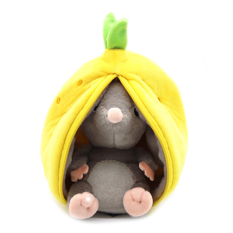 Les Déglingos - Peluche flipetz souris citron