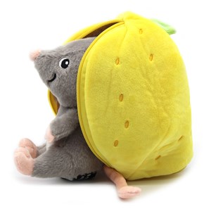 Peluche flipetz souris citron
