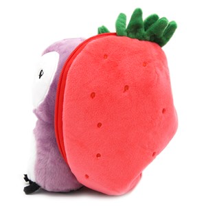 Peluche flipetz chouette fraise
