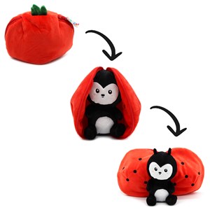 Peluche flipetz coccinelle tomate