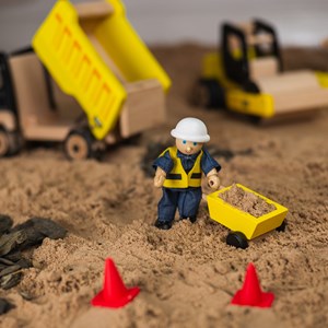 Équipement de chantier en bois