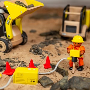 Équipement de chantier en bois