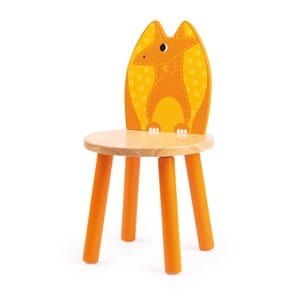 Chaise ptérodactyle en bois pour enfants