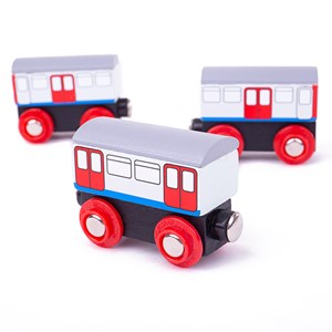 Train souterrain en bois