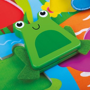 Puzzle de bugs tactiles et palpables