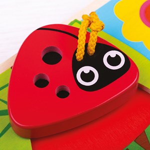 Puzzle de bugs tactiles et palpables