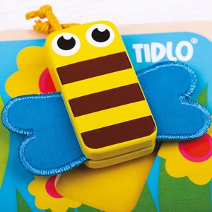 Puzzle de bugs tactiles et palpables