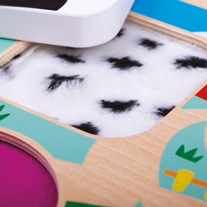 Puzzle ferme tactile et sensoriel