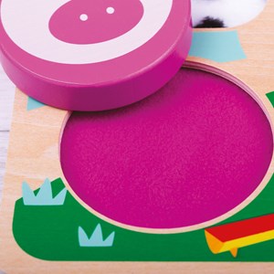 Puzzle ferme tactile et sensoriel