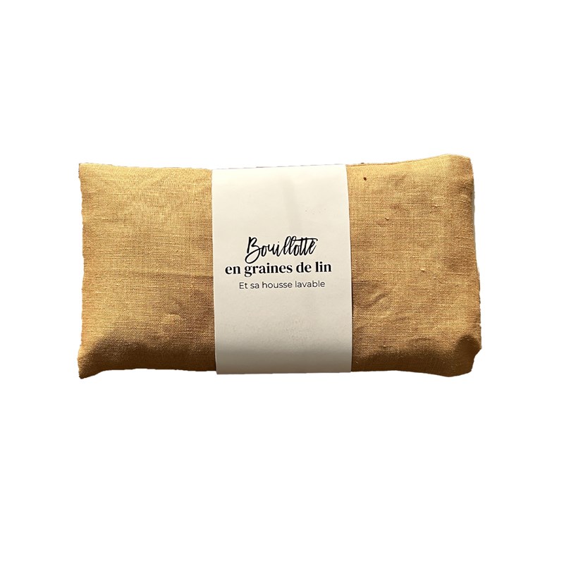 A demain - Bouillotte en graines de lin 10x20cm