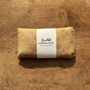 Bouillotte en graines de lin 10x20cm