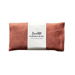 Bouillotte en graines de lin 10x20cm